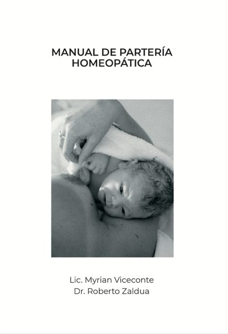 Tapa del Manual de Partería Homeopática